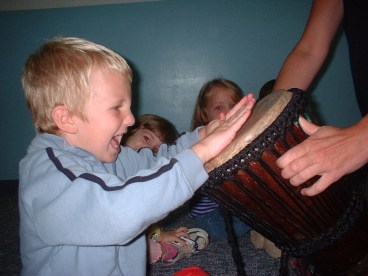 Drumming with Children